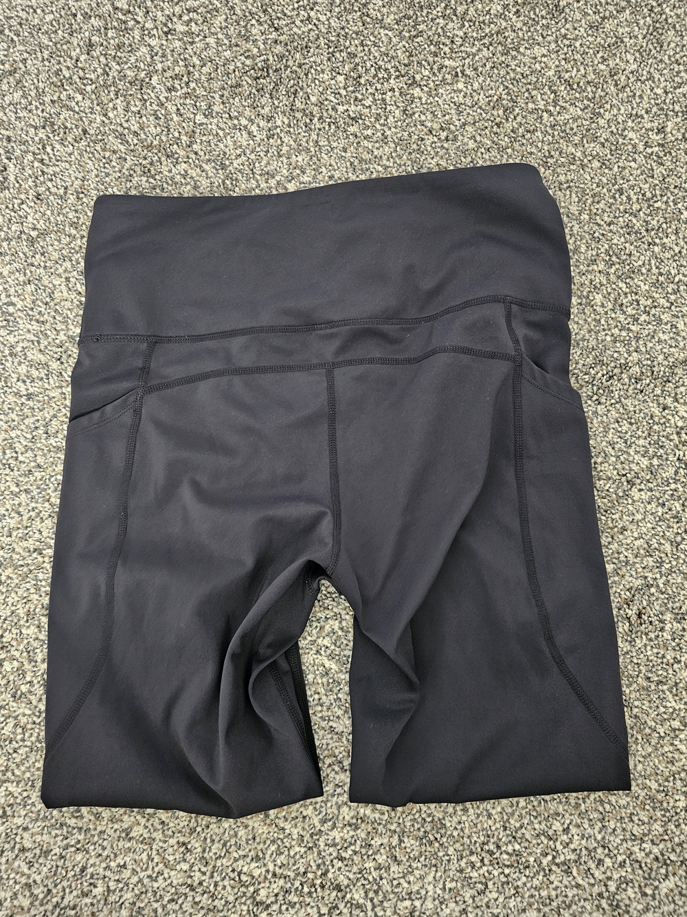 Mono B Black High-Waist Active Workout Legging